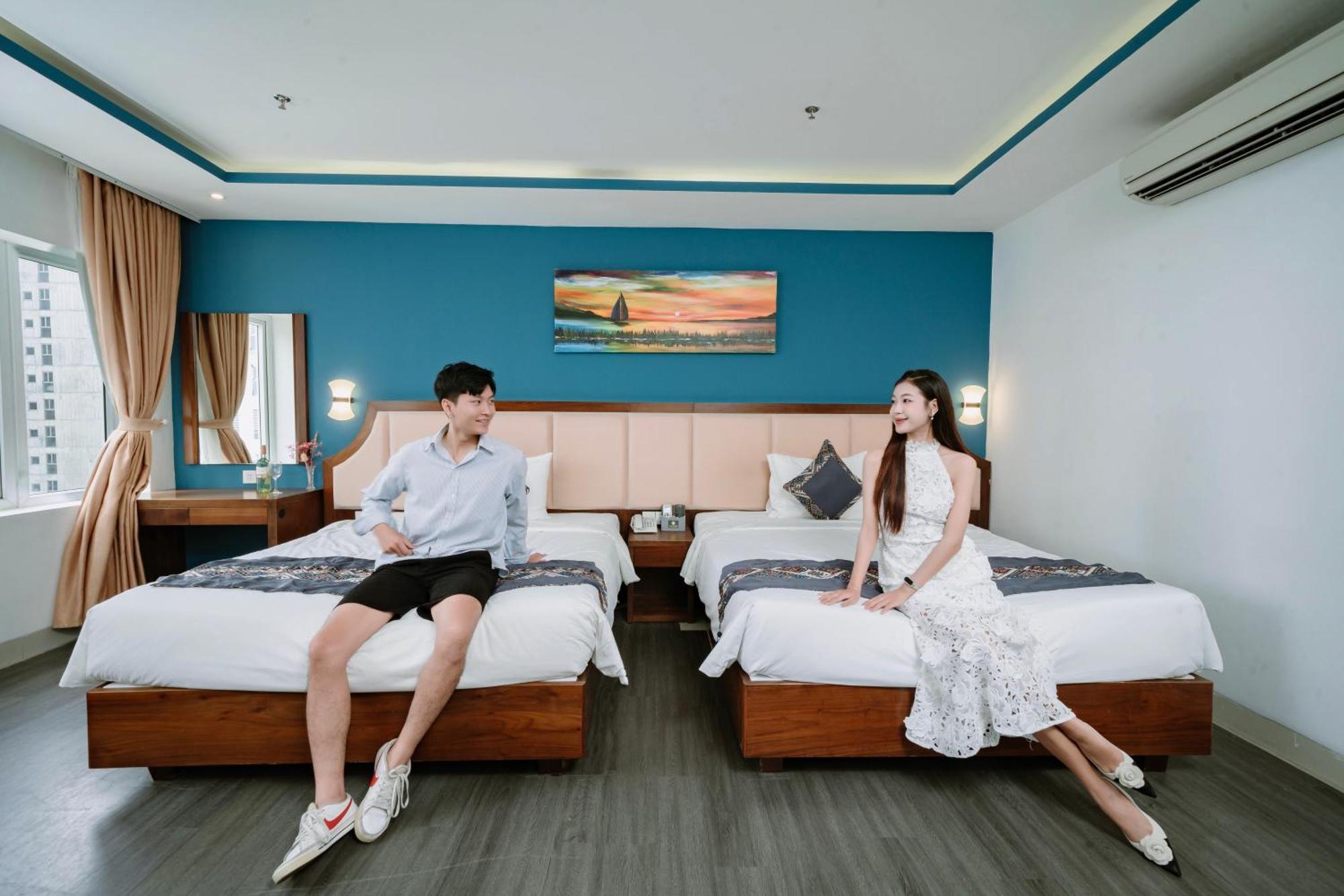 Tgt Beach Hotel Da Nang Exteriör bild